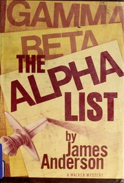 Cover of: The Alpha list.