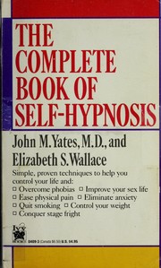 Cover of: The complete book of self-hypnosis