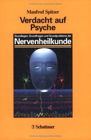 Cover of: Verdacht auf Psyche.