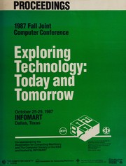 Cover of: Exploring technology: Today and tomorrow : proceedings