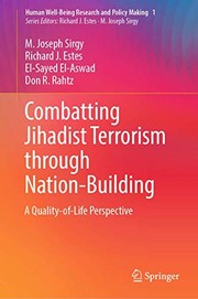 Cover of: Combatting Jihadist Terrorism through Nation-Building: A Quality-of-Life Perspective