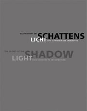 Cover of: The Secret of the Shadow: Light and Shadow in Architecture