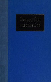 Cover of: Essays on aesthetics: perspectives on the work of Monroe C. Beardsley