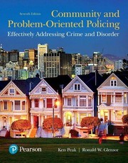 Community and Problem-Oriented Policing by Ken J. Peak, Ronald W. Glensor
