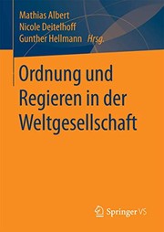 Cover of: Ordnung und Regieren in der Weltgesellschaft