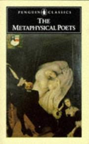 Cover of: The Metaphysical Poets (Penguin Classics) by Various