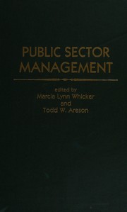 Public sectormanagement by Marcia Lynn Whicker