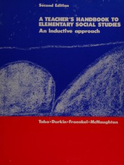 Cover of: A Teacher's handbook to elementary social studies: an inductive approach