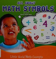 Cover of: All about math symbols