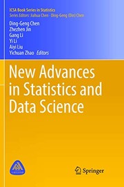 Cover of: New Advances in Statistics and Data Science