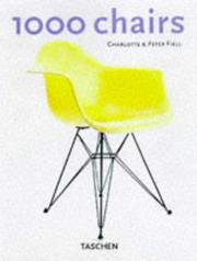 Cover of: 1000 chairs by Charlotte Fiell
