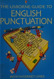 Cover of: English punctuation