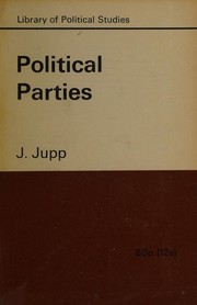 Political parties by Jupp, James.