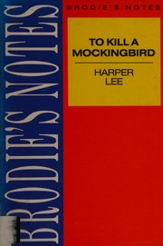 Cover of: Brodie's Notes on Harper Lee's "To Kill a Mockingbird" (Pan Study Aids)