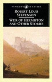 Cover of: Weir of Hermiston, and other stories