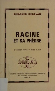 Cover of: Racine et sa "Phèdre"
