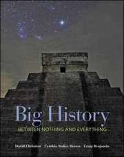 Cover of: Big History by David Christian, Cynthia Brown, Craig Benjamin