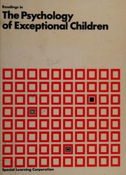 Cover of: Exceptional children by [editor, Rodney Mulock, editor, Joseph Logan]