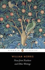Cover of: News from Nowhere and Other Writings (Penguin Classics) by William Morris, Clive Wilmer