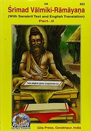 Cover of: Srimad Valmiki Ramayana: Pt . 2