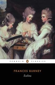 Cover of: Evelina: or The History of a Young Lady's Entrance into the World (Penguin Classics)