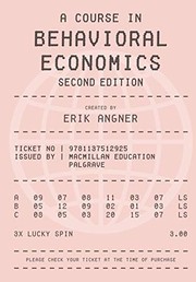 A course in behavioral economics by Erik Angner