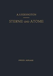 Cover of: Sterne und Atome by Arthur Stanley Eddington, O.F. Bollnow