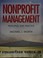 Cover of: Nonprofit management