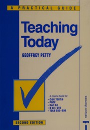 Cover of: Teaching today by Geoffrey Petty