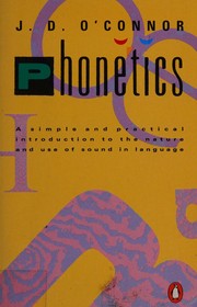 Cover of: Phonetics
