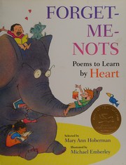 Cover of: Forget-me-nots: poems to learn by heart