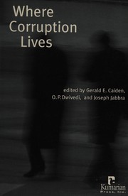 Cover of: Where corruption lives