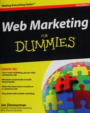 Cover of: Web marketing for dummies