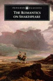 Cover of: The Romantics on Shakespeare (Penguin Classics)