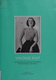 Cover of: Vintage knit