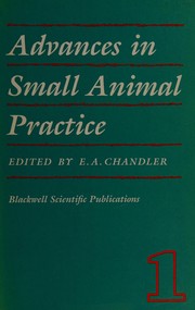 Cover of: Advances in Small Animal Practice