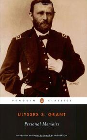 Personal memoirs of U.S. Grant