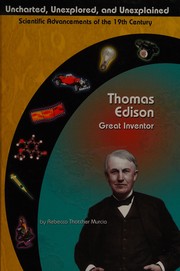 Cover of: Thomas Edison, great inventor