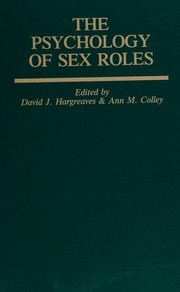 Cover of: The Psychology of sex roles