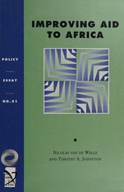 Cover of: Improving aid to Africa