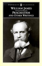 Cover of: Pragmatism and Other Writings