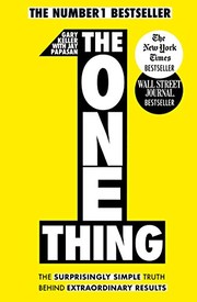 Cover of: One Thing