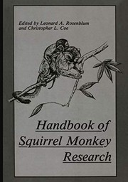 Cover of: Handbook of Squirrel Monkey Research