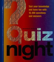 Cover of: Quiz night