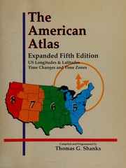 Cover of: American Atlas: United States Latitudes, Longitudes, Time Changes and Time Zones