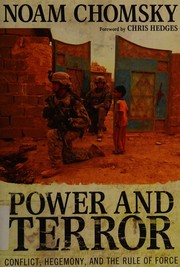 Cover of: Power and terror by Noam Chomsky