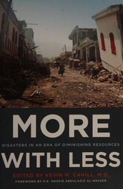 Cover of: More with less: disasters in an era of diminishing resources