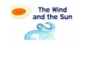 Cover of: The wind and the sun