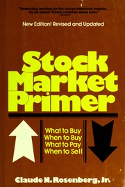 Cover of: Stock market primer