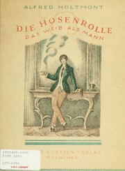 Cover of: Die hosenrolle: variationen über das thema das weib als Mann.